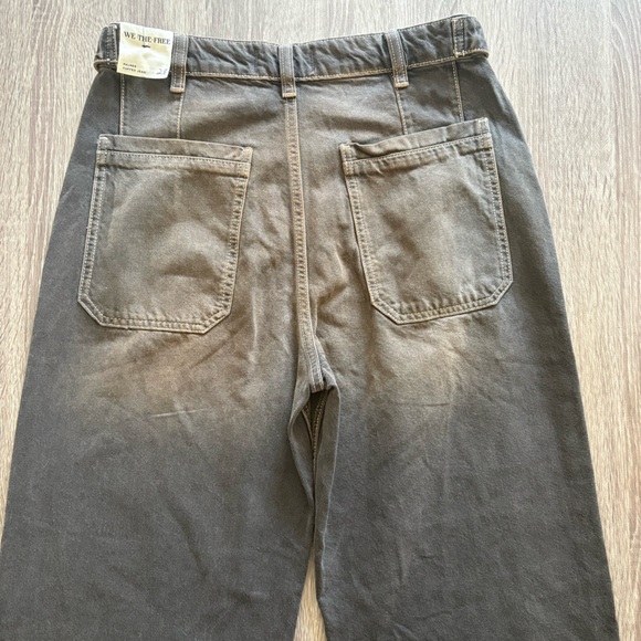 NEW! Free People The Palmer cuffed jeans - Picture 10 of 12
